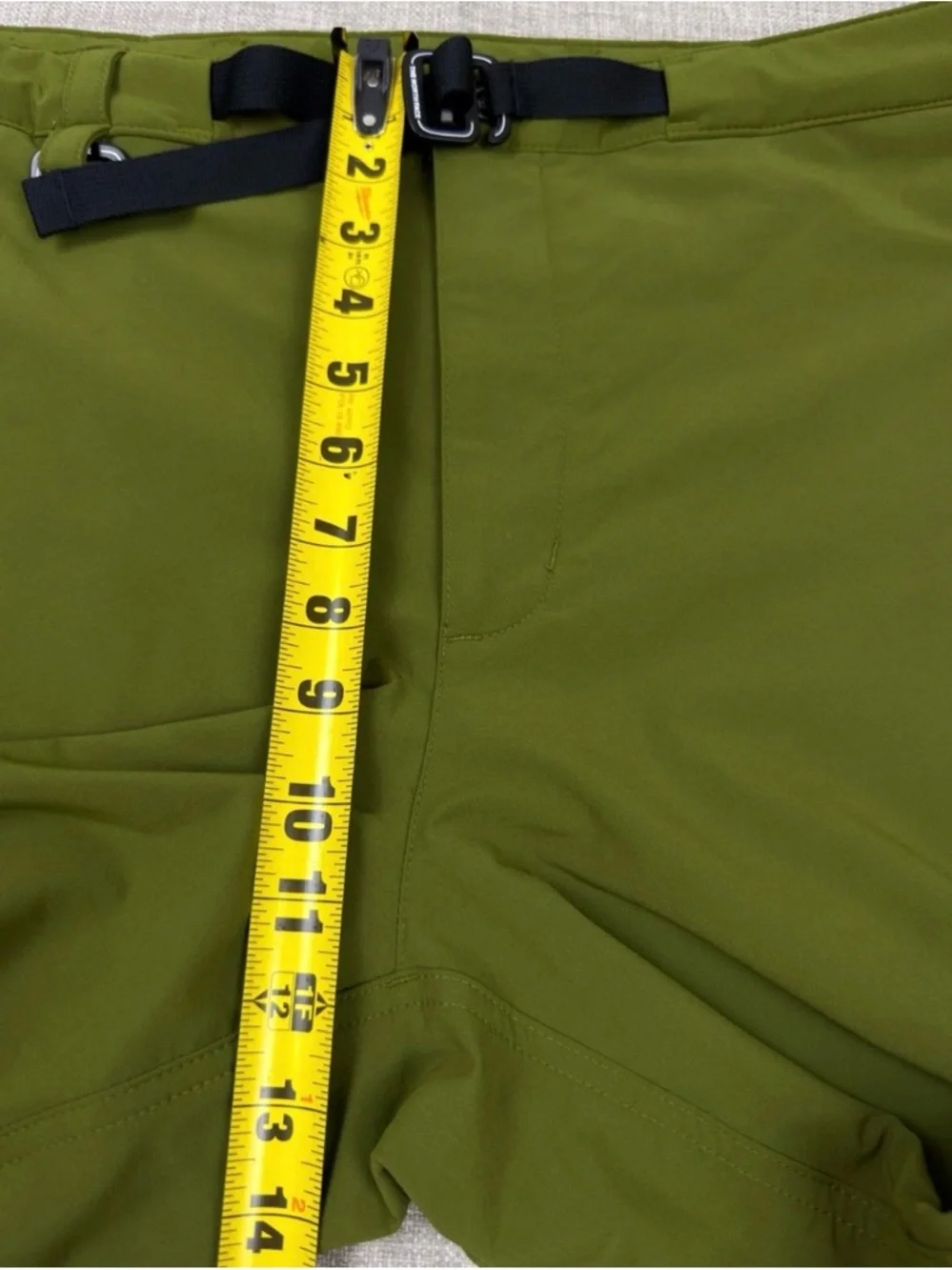 The North Face FlashDry XD Convertible Pants XL Green Zip Off Hiking Outdoor
